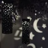 Fakkel med solceller – 2 stk STARS & MOON