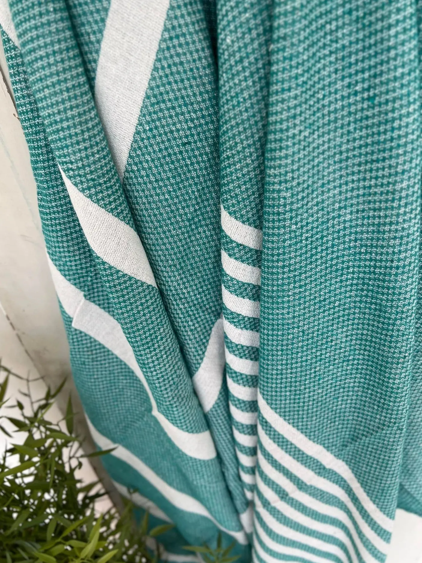 Hammam håndklæde - TURKIS MIX Økotex