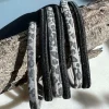 Hårelastikker Black / Grey Leo - 2 mix