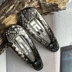 Hårspænder Silver Snake - 2 stk.