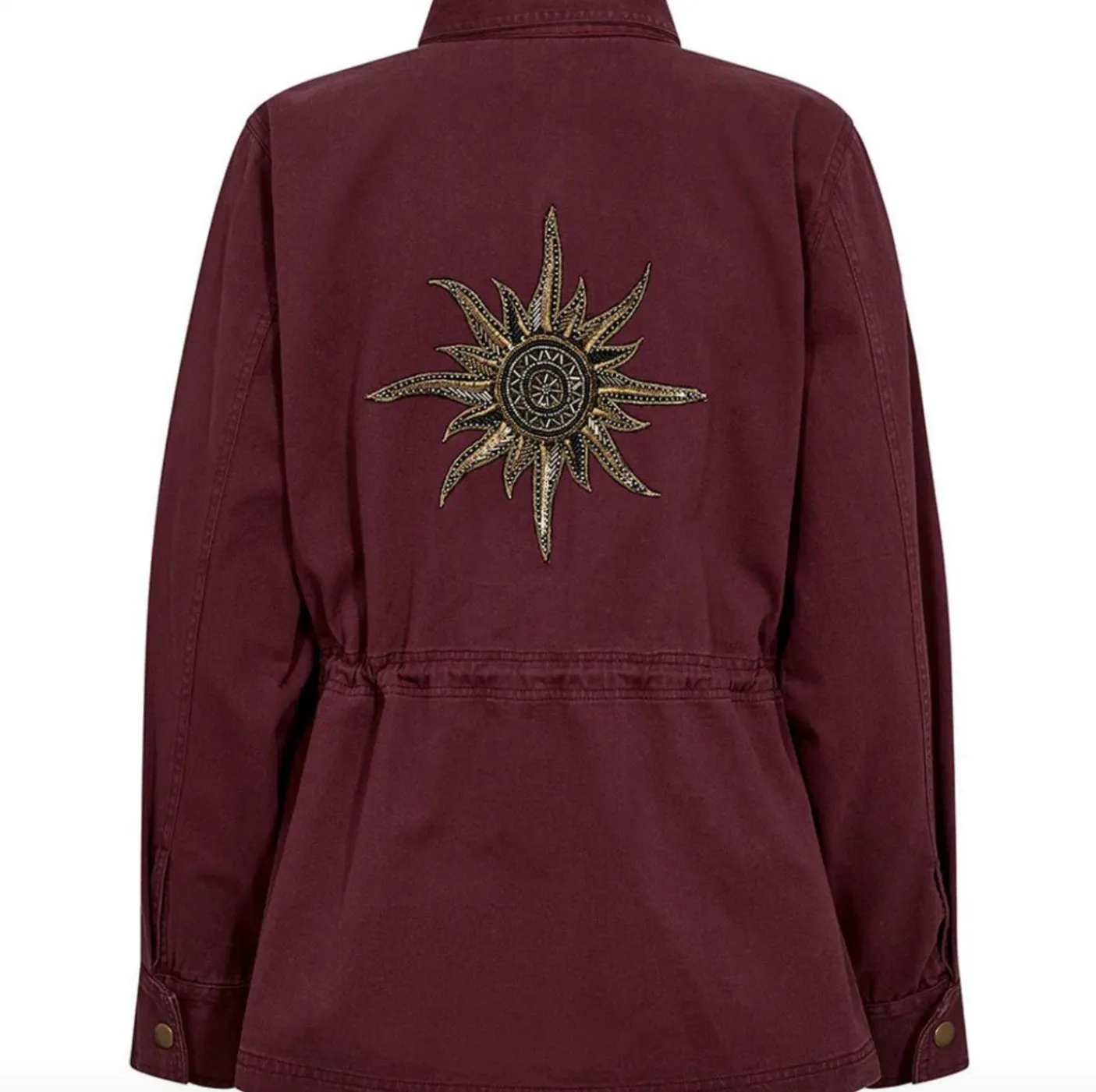 Jakke cargo - Burgundy