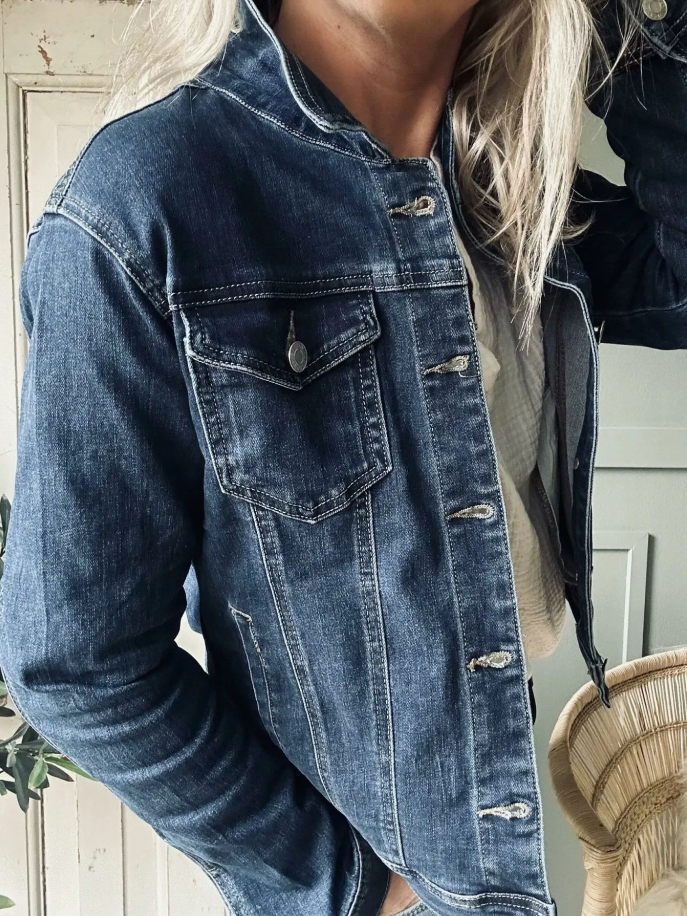 Jakke Denim dark