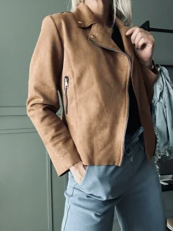 Jakke Lys Camel