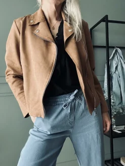 Jakke Lys Camel