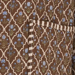Jakke Quilt Brown