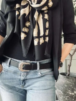 Jeans bælte – Black