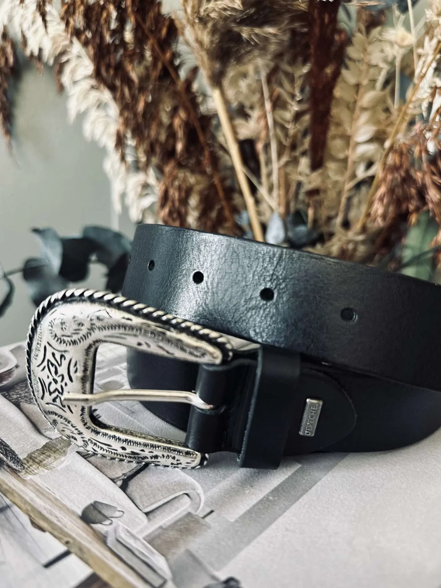 Jeans bælte – Black