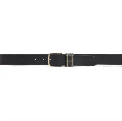 Jeans bælte - Black / gold
