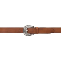 Jeans bælte - Cognac