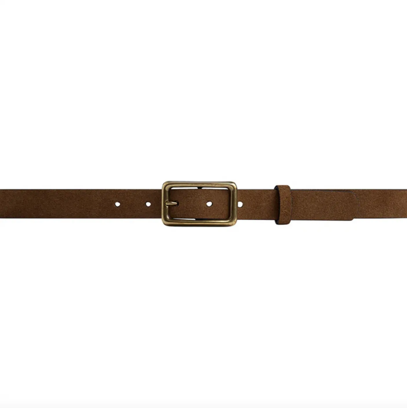 Jeans bælte - Ruskind