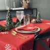 Juledug Rød JUL med broderi - Flere størrelser
