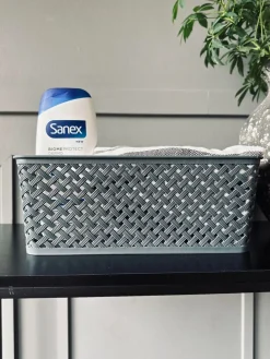 Kasse Grå - Large