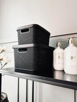 Kasse med låg - Small VILA BLACK