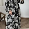 Kjole flower Boheme - Black