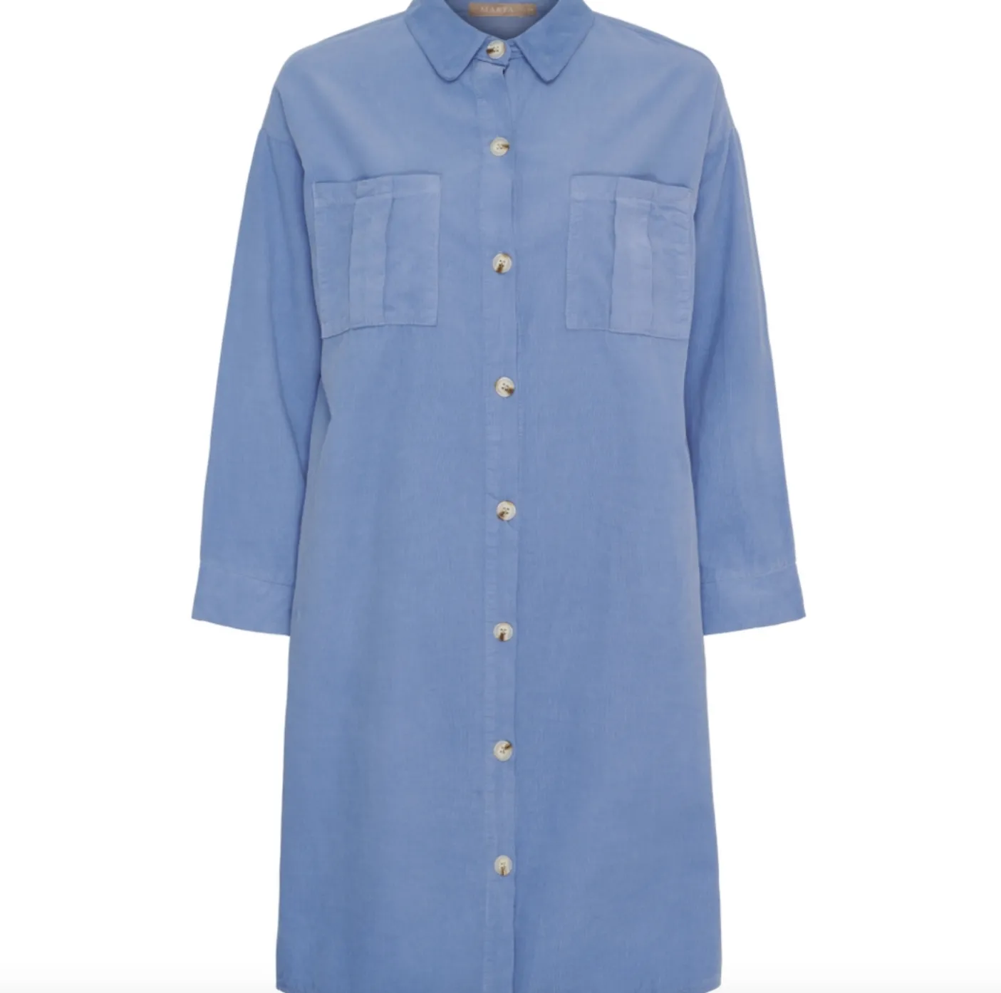 Kjole i baby fløjl - Jeans