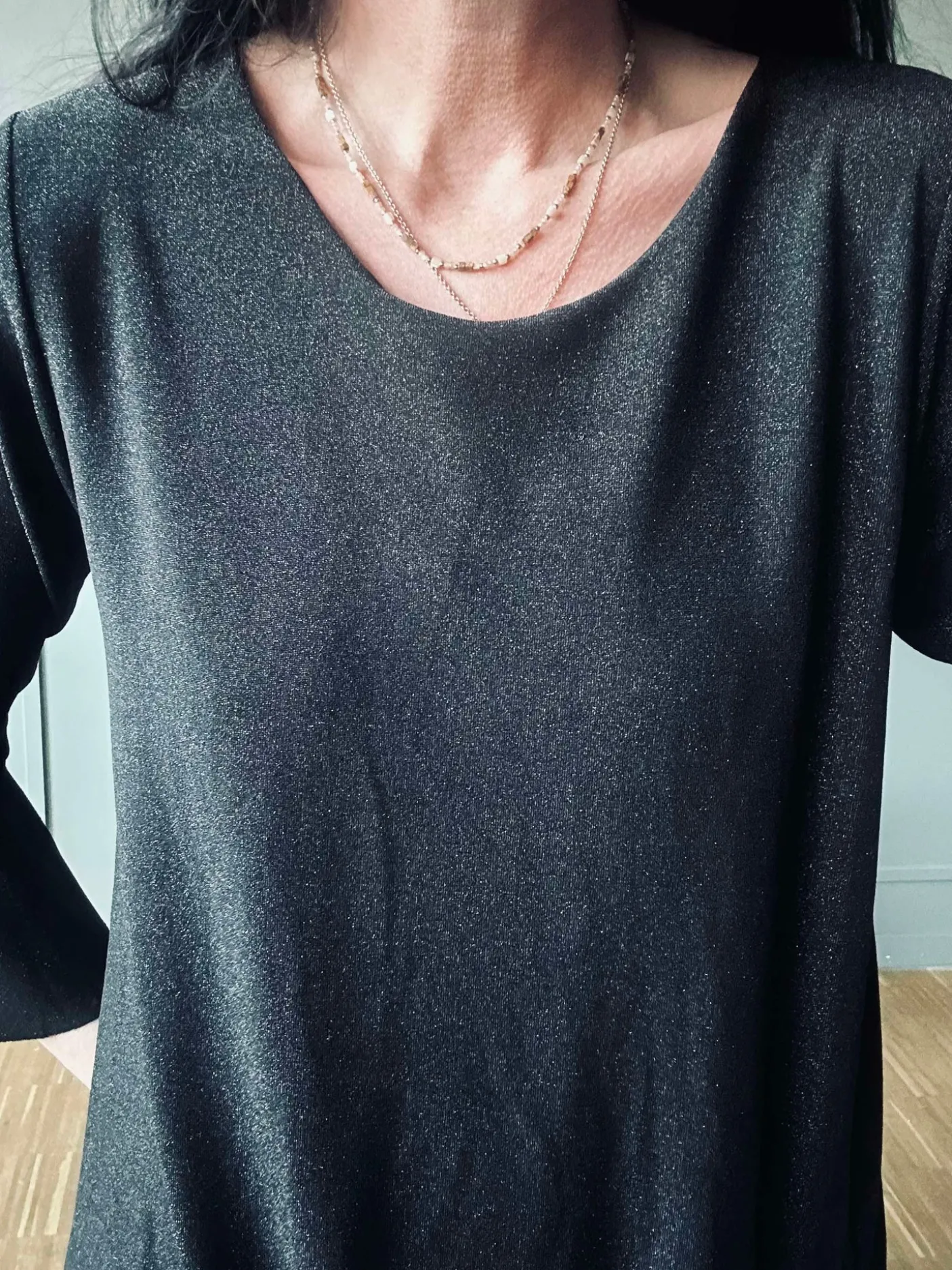 Kjole Sparkle Black