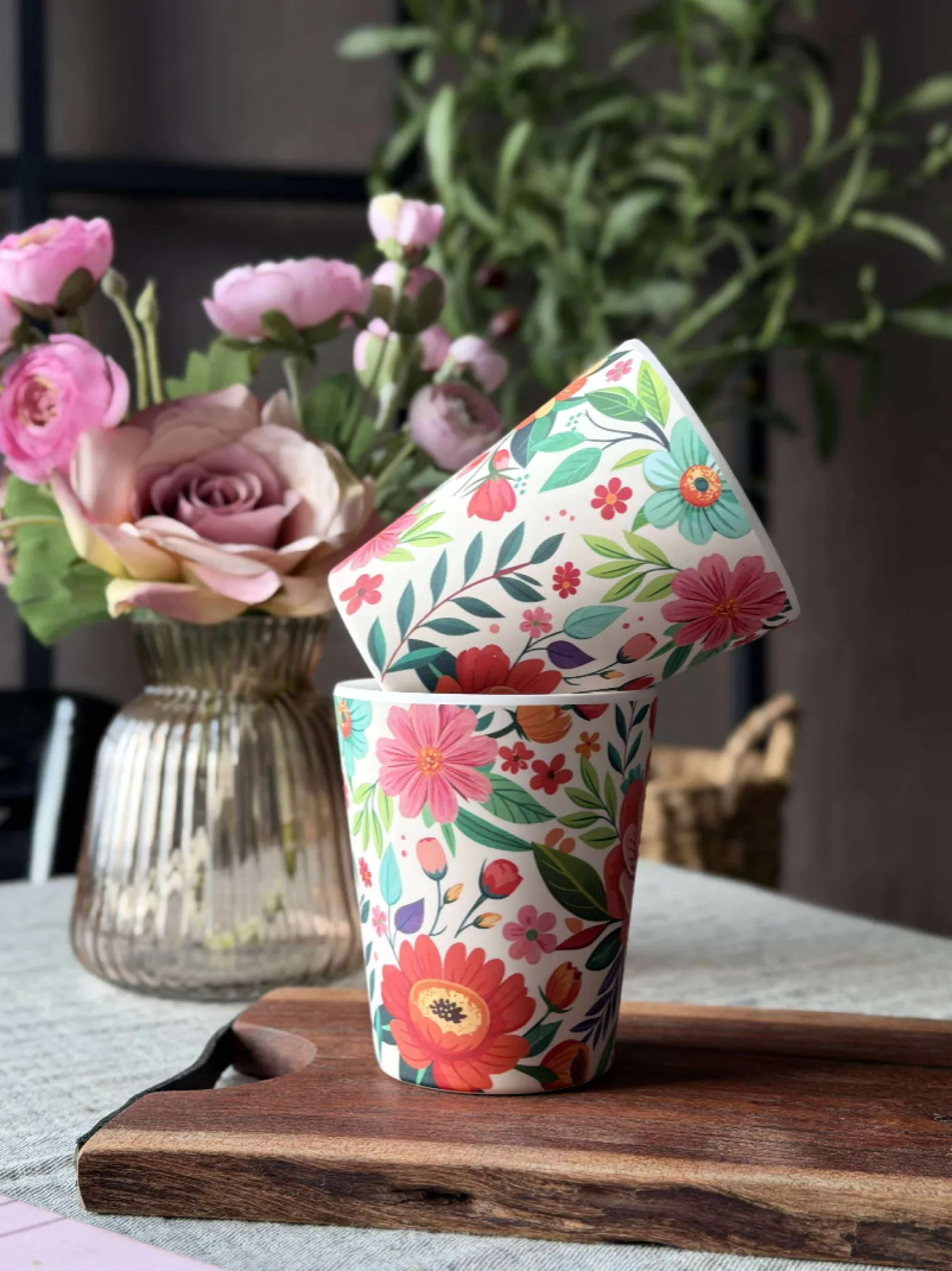 Kop Flower Melamin