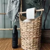 Kurv m. toiletpapirholder – Lys Natur