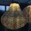 Lampe med solceller Pear - SUMMER GOLD