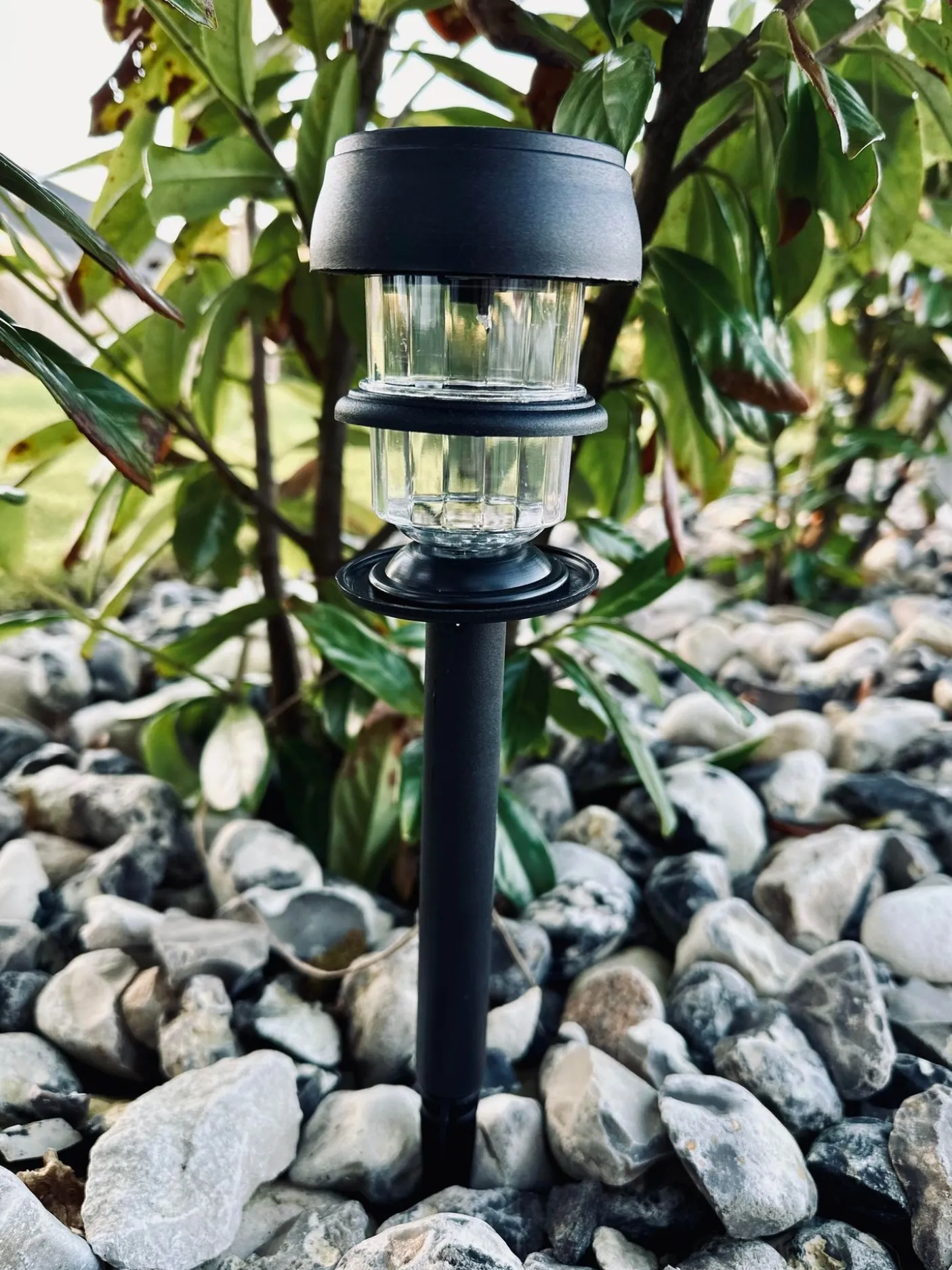 Lanterne m. Effekt – Solceller – Tilbud 2 stk