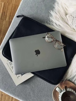 Laptop sleeve - Black / black