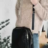 Laptop taske i blødt skind // Sort Deluxe