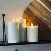 LED Bloklys / Mint – 3 stk Rustik lys