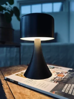 LED Bordlampe Black