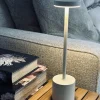 LED bordlampe KELLY Creme - genopladelig