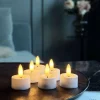 LED fyrfadslys 8 stk + Fjernbetjening med timer