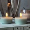 LED JUMBO Fyrfadslys 2 stk - Mint voks