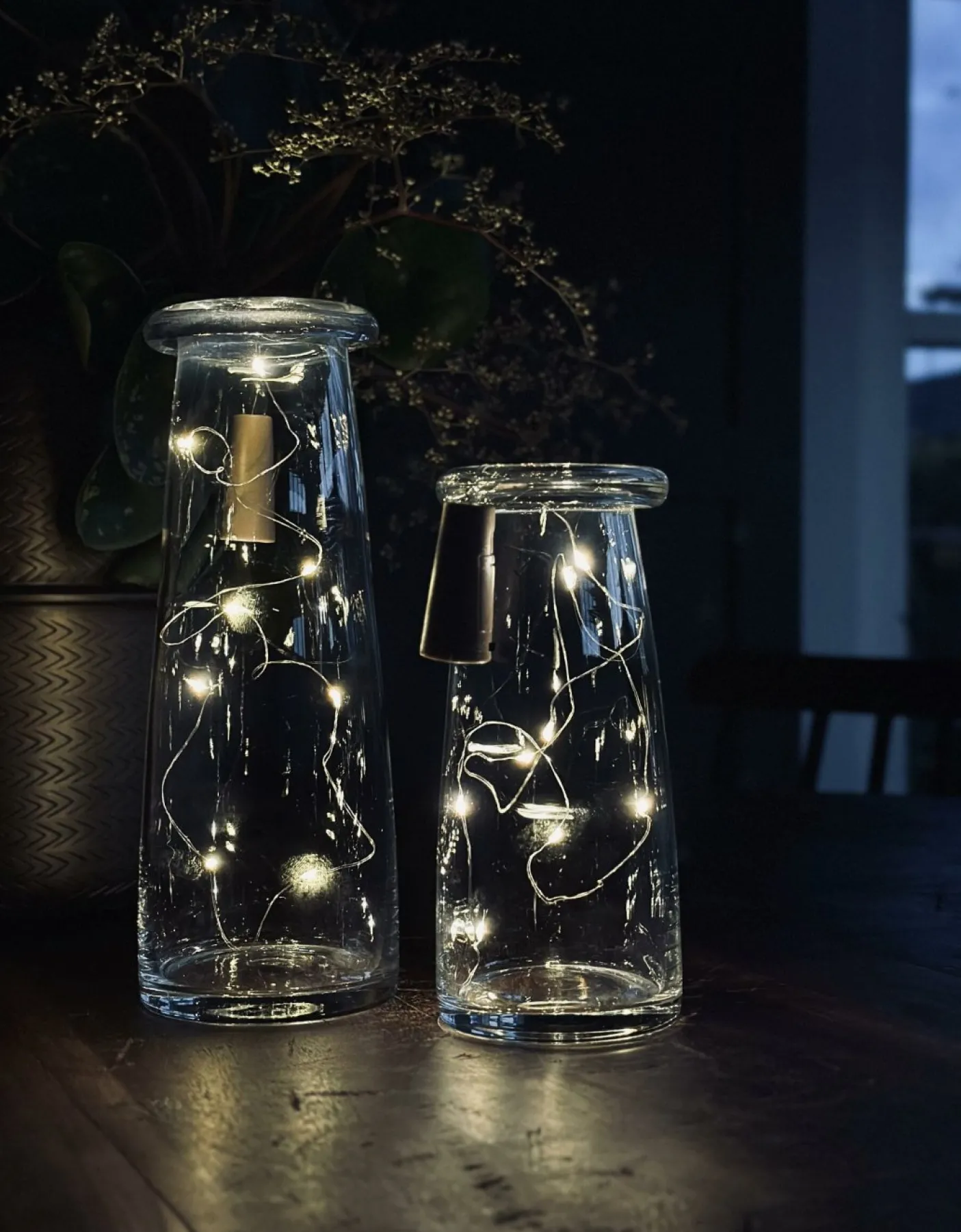 LED Lyskæde med prop (75 cm)