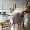 Lækker varm plaid – Lavendel