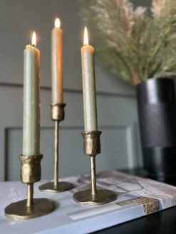 Lysestage – Golden 10 cm