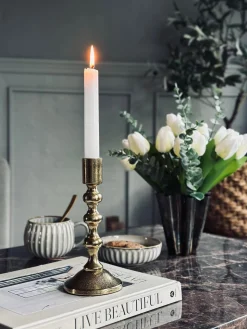 Lysestage med kugler - Small