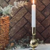 Lysestage NOYA - Gold 13,5 cm
