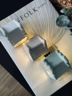 Lyshuse med led - Sæt med 3 huse