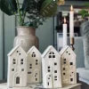 Lyshus med led - WHITE MIX