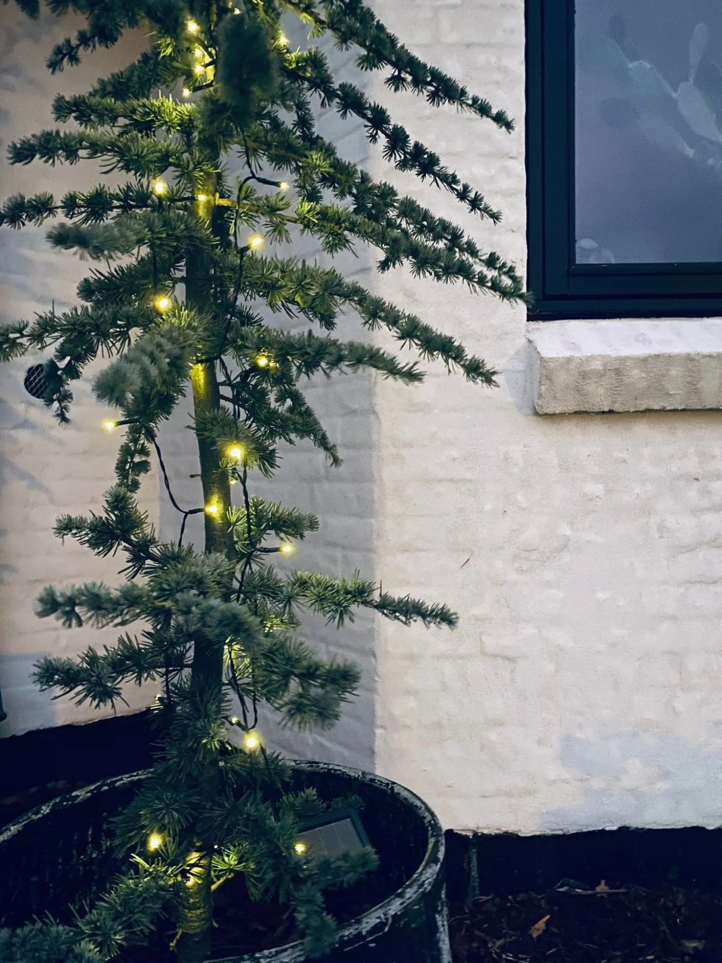 Lyskæde med solceller - Ekstra kraftig med 100 led lys