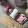 Makeup organiser med indhold