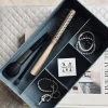 Makeup organiser med rumopdeling - Grå