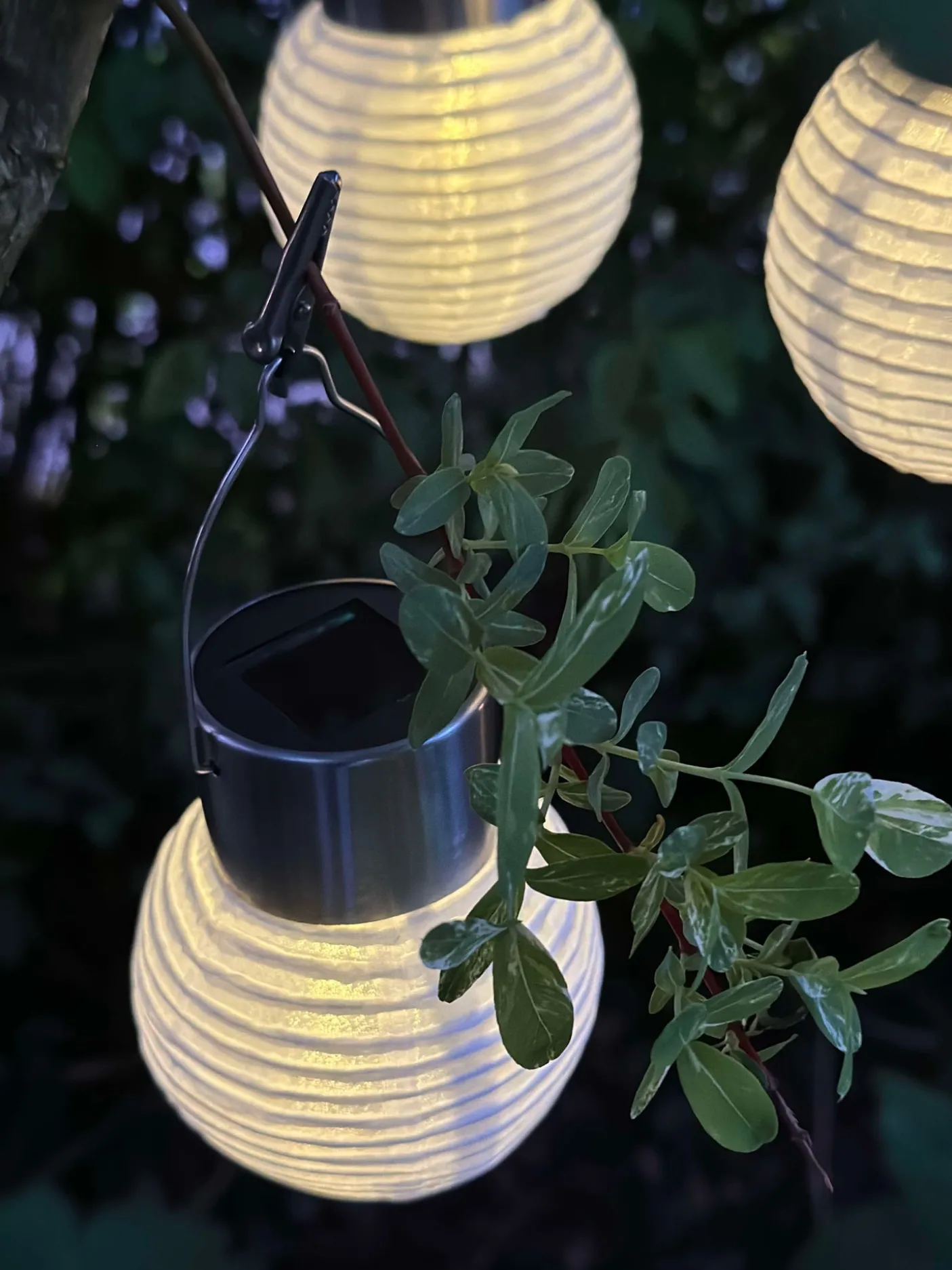 Mini lamper med solar - 3 stk.