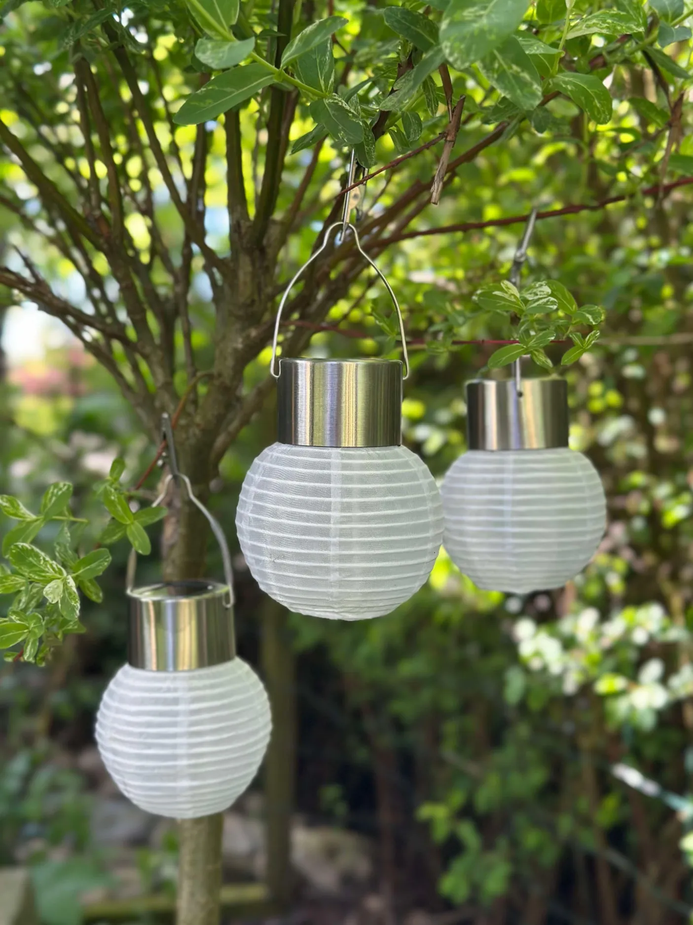 Mini lamper med solar - 3 stk.
