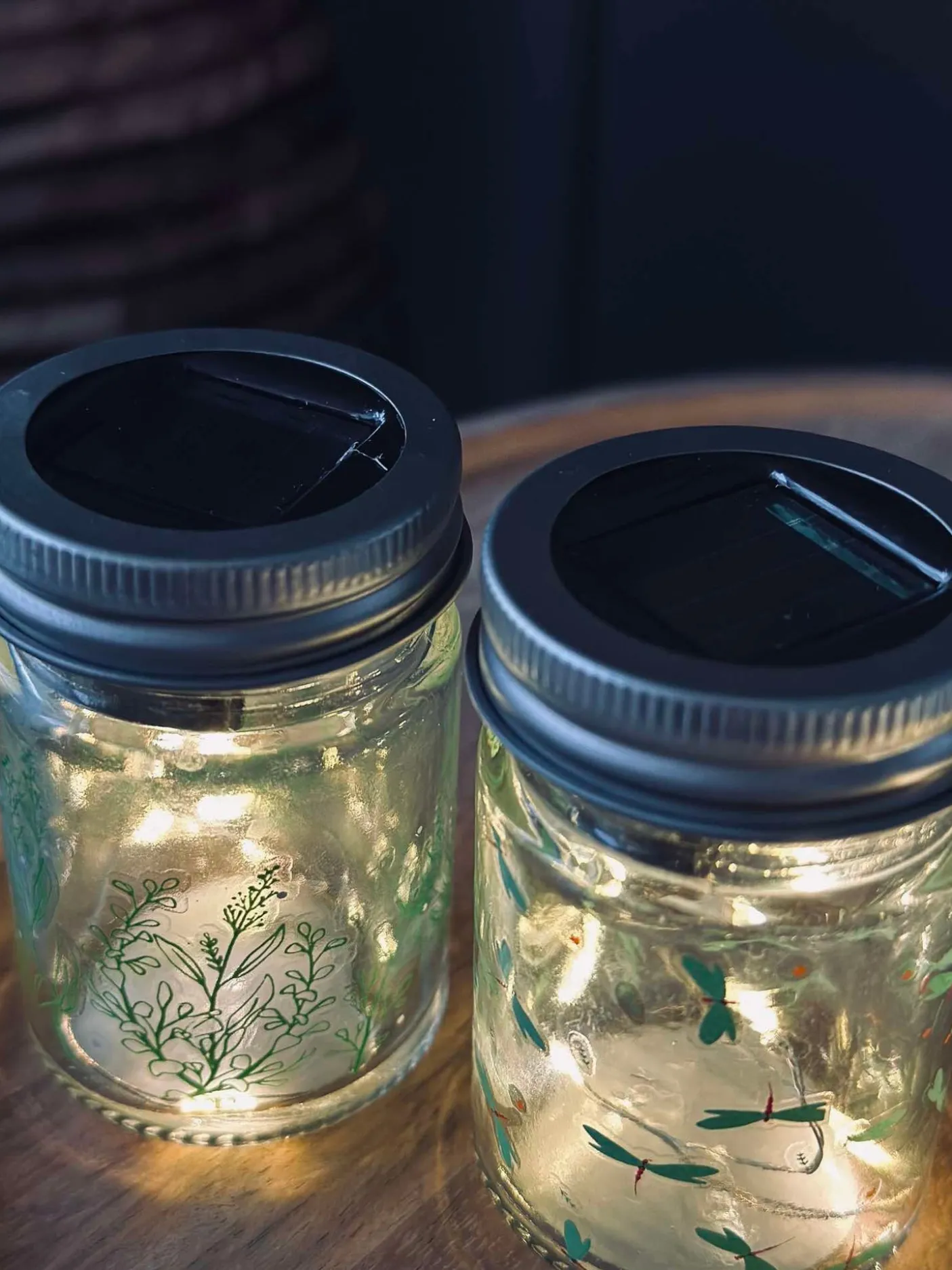 Mini Lanterne med solar - MIX