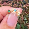 Mix box GIA Blue 18K forgyldt