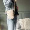Mobiltaske Liva - Sand / Gold