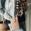 Mobiltaske Small Aura Dusty taupe
