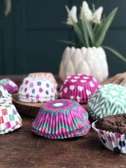 Muffinforme 60 stk - Color mix
