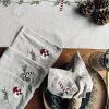 Mundservietter Jul Nostalgi - 4 stk