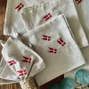 Mundservietter med flag – 4 stk
